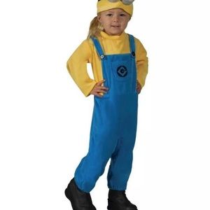 Excellent condition kids Minion Union Halloween Costume Unisex 2+